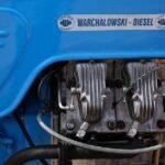 Close-up of a diesel engine, relevant to gasoline vs diesel generator discussion.