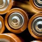 Close-up view of battery terminals, relevant to flooded lead acid vs AGM battery comparison.